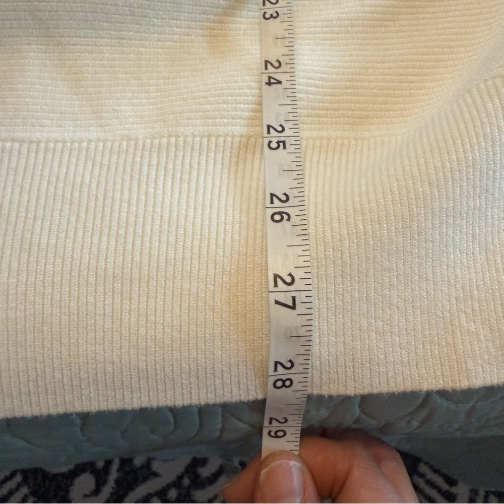 NWT Bluivy Cream White Women's Dolman Sleeve Sweater Size M/L - Picture 5 of 9